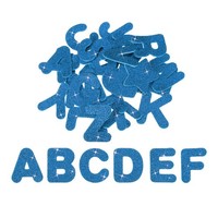 Alphabet Aufkleber 104 Stk A-Z FüR Eva Selbstklebend Dunkelblau
