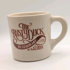 Vintage Rusty Duck Restaurant & Saloon Sacramento, CA Coffee Mug Cup Made In USA