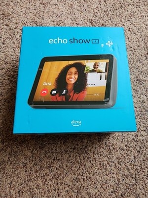 Amazon Echo Show 8 (2nd Gen) Smart Display Speaker - Charcoal - New