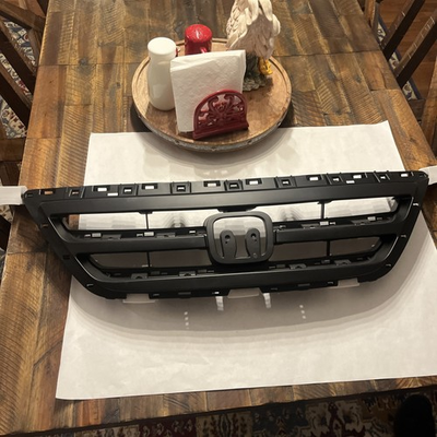 #ad #ad NEW FRONT GRILLE ASSEMBLY BLACK PLASTIC FOR 2005 2007 HONDA ODYSSEY HO1200178 $40.00