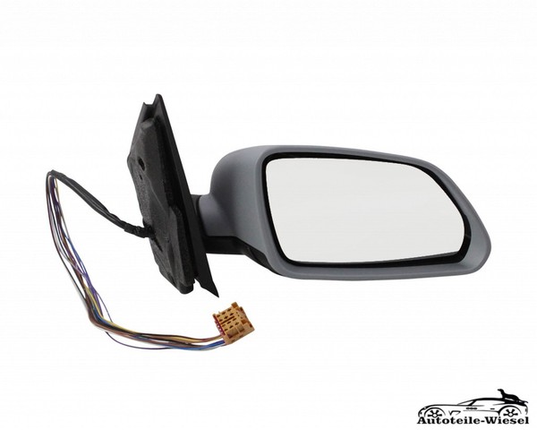AußEnspiegel FüR VW Polo Stufenheck Elektrisch Beheizt Chrom Rechts 01-12-image