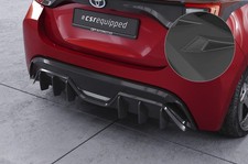 Heck Ansatz Einsatz Spoiler Tuning Diffusor für Toyota Yaris 4 (XP21) HA459-L