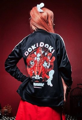 omocat doki doki literature club jacket black MEDIUM monika sayori
