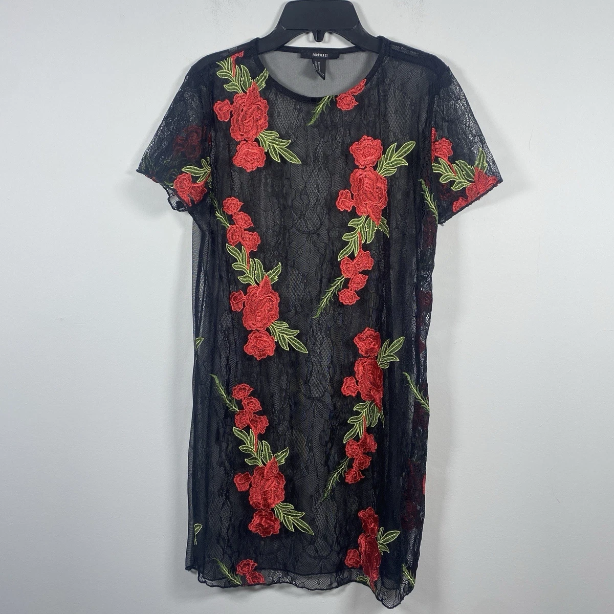 knee length dresses for ladies Floral Embroidered Maxi Dress