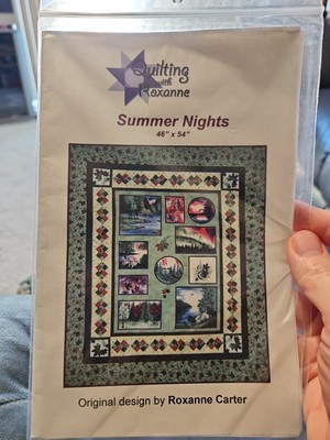 Quilting with Roxanne Carter Summer Nights 46'' x 54'' QWR038