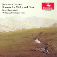 Brahms / Berg / Watz - Sonatas For Violin Piano - Cd - G3Z