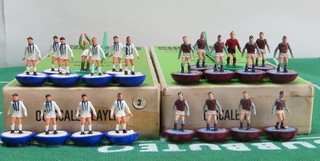 SUBBUTEO 2 HW TEAMS REF 3 WEST BROM & REF 7 WEST HAM UTD IN ORIGINAL BOXES.