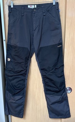 Fjallraven Trousers Mens EU 46 US 30 Grey Barents Pro Jeans G1000 Hiking Outdoor