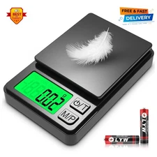 SMALL DIGITAL POCKET SCALE Precision Gram Ounces Grains Scale LCD Display 1000g