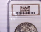 1884-O NGC MS64 Morgan Silver Dollar, * Very Nice*