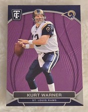 2024 Panini Totally Certified - Legends Kurt Warner Mirror Purple RAMS #181
