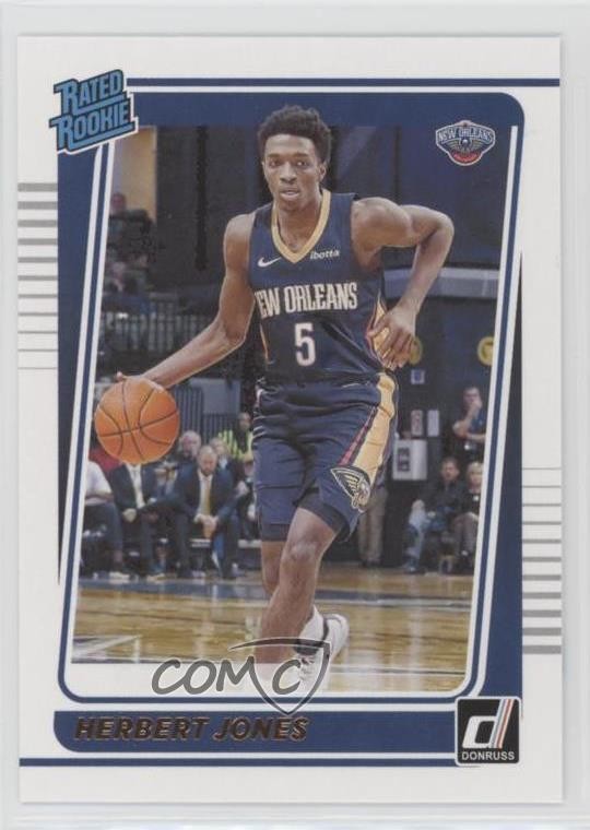 2021-22 Panini Donruss Rated Rookie Herbert Jones #207 0k27