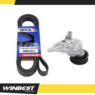 Serpentine Belt w/ Tensioner Assembly for Cadillac Escalade Chevrolet GMC Yukon