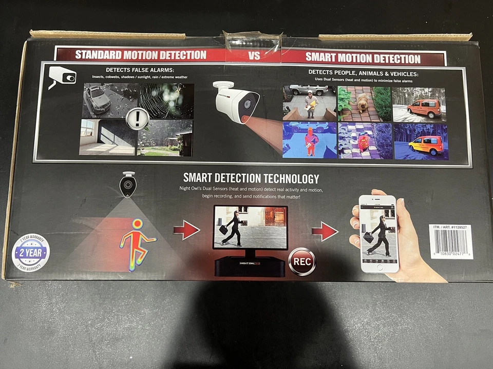 Night Owl C841PIR3MP Indoor/Outdoor 4 3MP Wired Infrared Security Camera System - Image 4 of 4