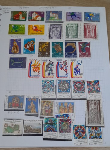 Liechtenstein stamp collection Approx 800 different Used/Mint 1917 - 1983 - Picture 11 of 17