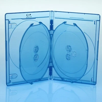 1 x 5 Way Viva Elite 15mm Blu-ray Replacement Cases for 5 Discs High Quality
