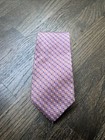 Turnbull & Asser Men’s Tie, 100% Silk, Violet Polka Dot UK