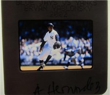 Adrian Hernandez NEW YORK YANKEES MILWAUKEE BREWERS PITCHER  ORIGINAL SLIDE 4