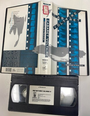 #ad #ad Cabaret Voltaire Gasoline in your eye VHS EUR 28.90