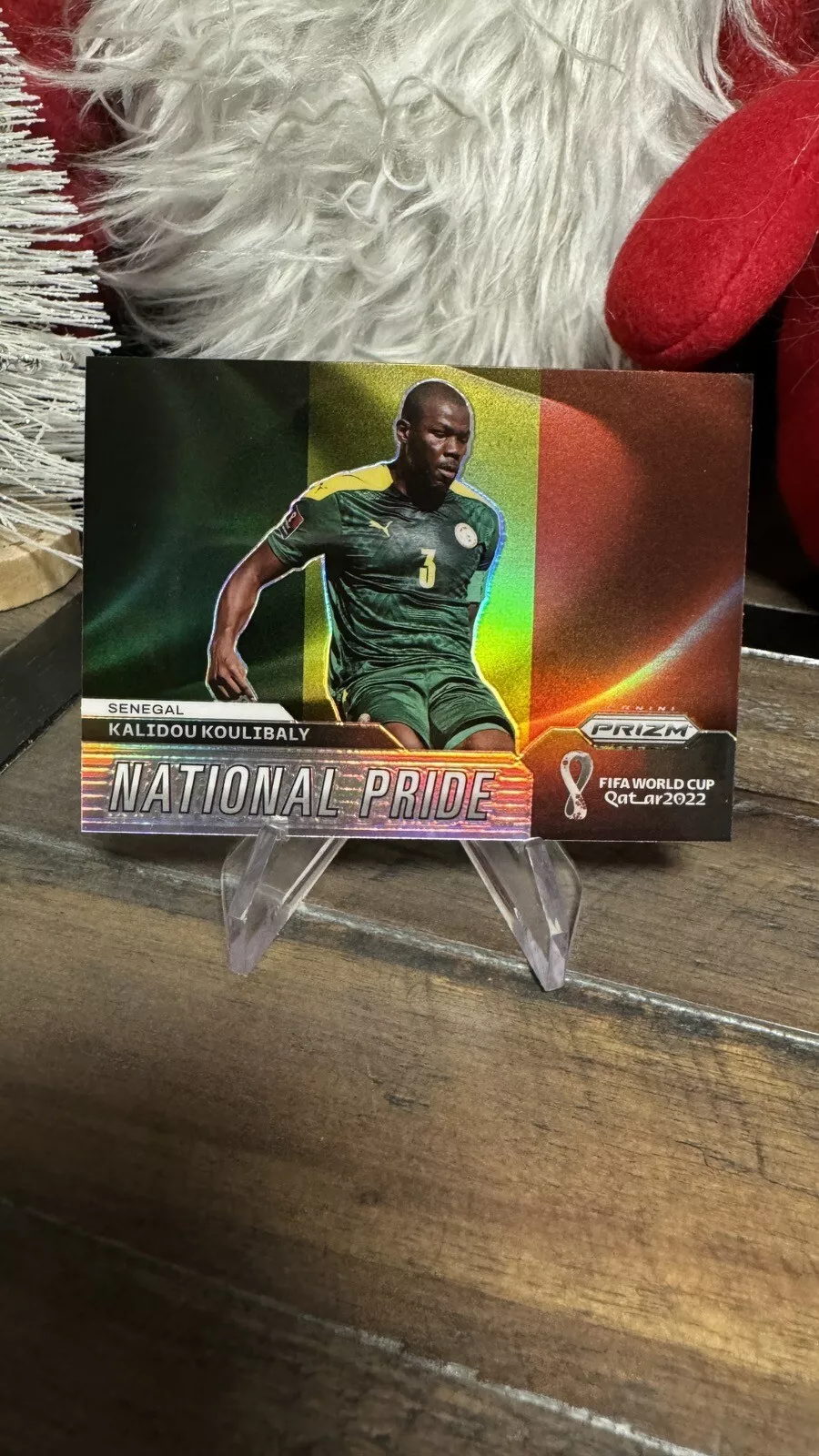 2022 PANINI PRIZM WORLD CUP KALIDOU KOULIBALY NATIONAL PRIDE #23 CASE HIT