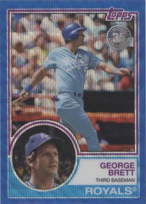 2018 Topps - Silver Pack 1983 Topps Design Chrome Series 2 George Brett ...