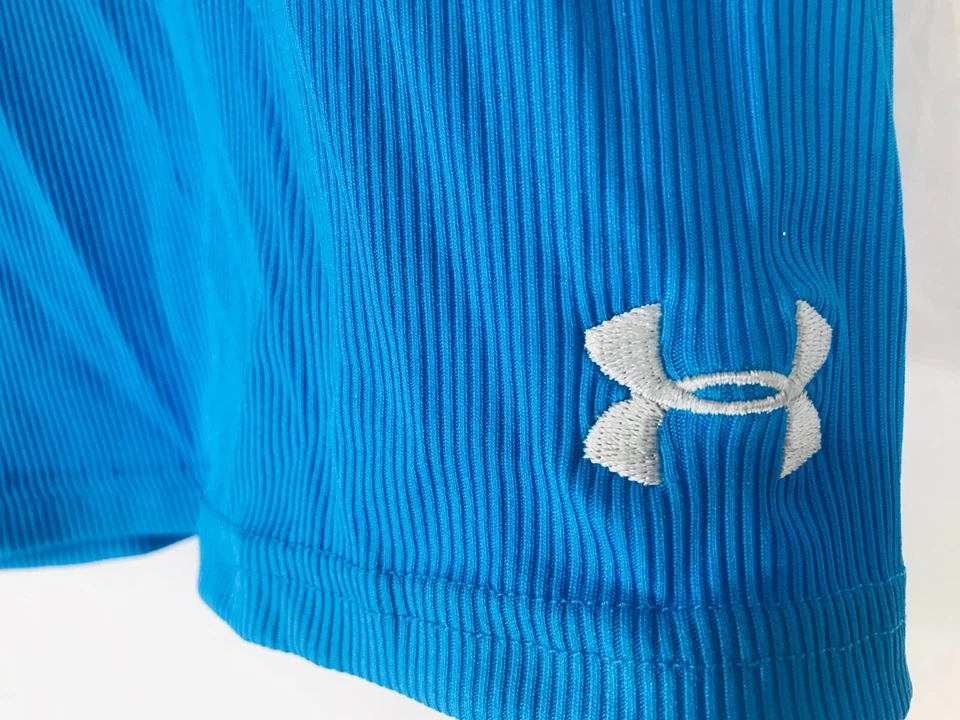 Girls Under Armour Heat Gear Blue Tank Top Athletic Workout Running Youth XL - Image 2 of 4