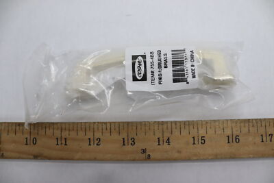 Cosmas Contemporary Cabinet Hardware Handle Pull Brushed Brass 755-4BB