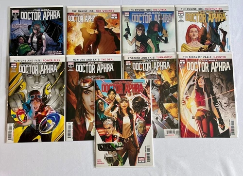 Marvel Comics Star Wars Doctor Aphra #1-9 (2020 Series, 1st prints)