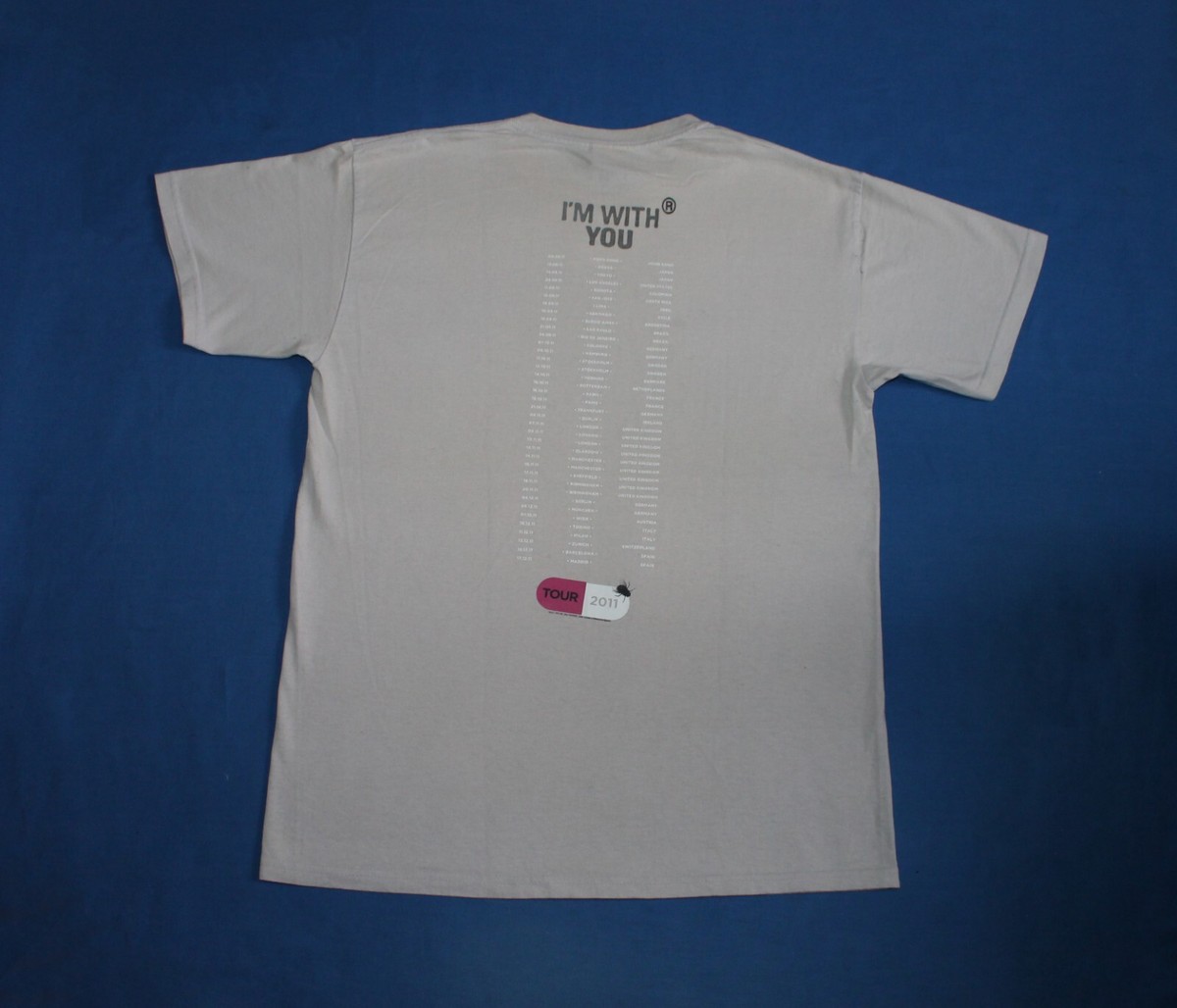RED HOT CHILI PEPPERS /IM WITH YOU tシャツ Red Hot Chili Peppers - I'm With You Fly On Pill Grey Shirt