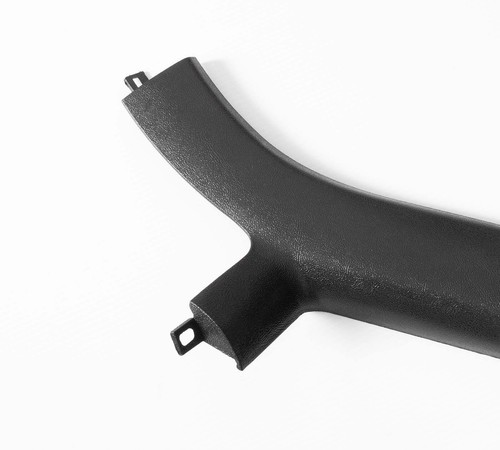 1987-1993 Mustang Hardtop Windshield A-Pillar Black Trim Moldings w/ Hardware - Foto 5 di 7