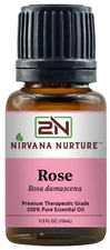Rose Essential Oil 100 % Pure Natural Premium Therapeutic Grade