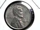 1943 steel penny no mint mark BU