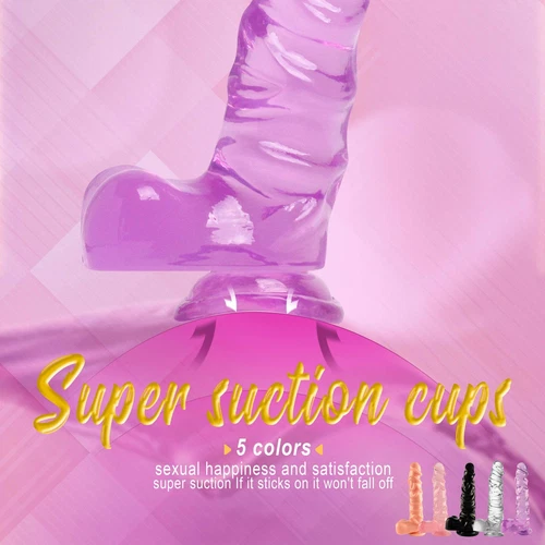 Anal Butt Plug Penis Dildo Suction Cup Vaginal Masturbator Sex Toy for Women Men - Picture 10 of 61