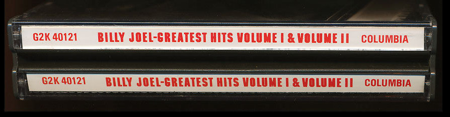 RARE Billy Joel 2 CD Set Greatest Hits Volume 1 & 2 Columbia G2k