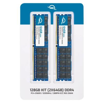 OWC 128GB (2x64GB) DDR4 3200MHz 2Rx4 ECC Registered RDIMM 288pin