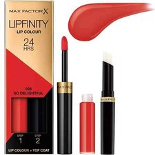 Max Factor Lipfinity 24HR Lip Colour Lipstick - Select Shades - BRAND NEW