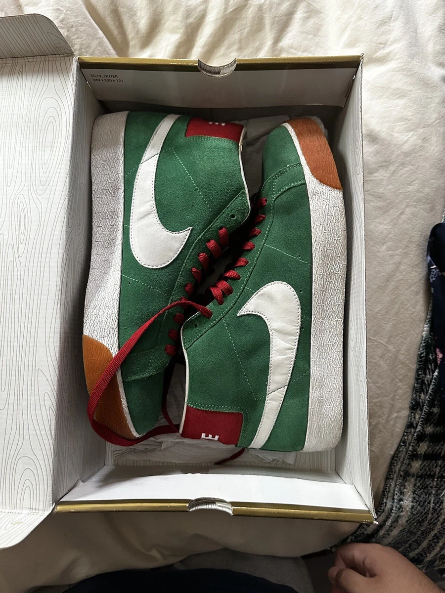 Nike SB Pine green Lebanon blazer Size 10.5 dunk Shoe eBay