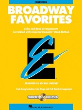Essential Elements Broadway Favorites Eb Alto Saxophone Band Folios 000860041