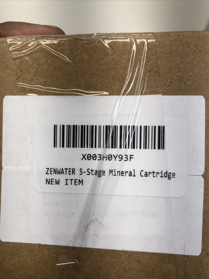 CARTUCHO MINERAL DE 5 ETAPAS DE REPUESTO GENUINO ZEN WATER para encimera Foto 2 de 4