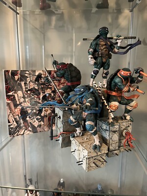 TMNT GSC 4体  スタチュー フィギュア TMNT 4 Pack 1991 Classic Movie Star Teenage Mutant Ninja