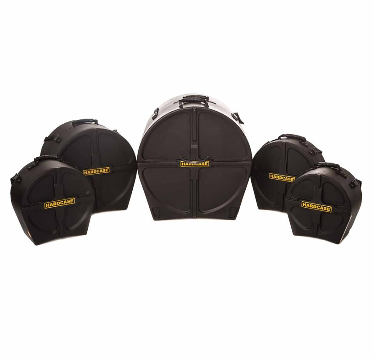 Hardcase Drum Case Set 14S,10T,12T,16FT And 22"" Bass Drum HROCKFUS(3)