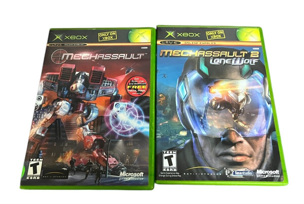 Rétrogaming Logitheque MechAssault 2 : Lone Wolf Rétrogaming Logitheque MechAssault 2 : Lone Wolf