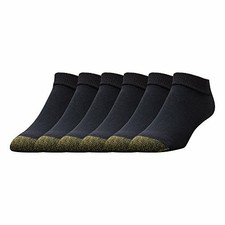 Gold Toe Men's Cotton Low Cut Sport Liner Socks, Assorted Sizes , Colors