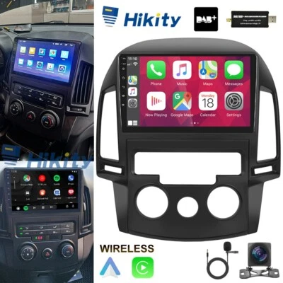 HIKITY Für 2006-2011 Hyundai I30 Navi GPS Android 15 DAB+ Autoradio Carplay WiFi DSP BT