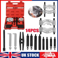 14 pcs Bearing Splitter Gear Puller Fly Wheel Separator Removal Tool Kit Set
