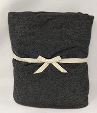 Unbranded Super Soft Cotton Durable Dark Gray Duvet Cover Set Queen Size