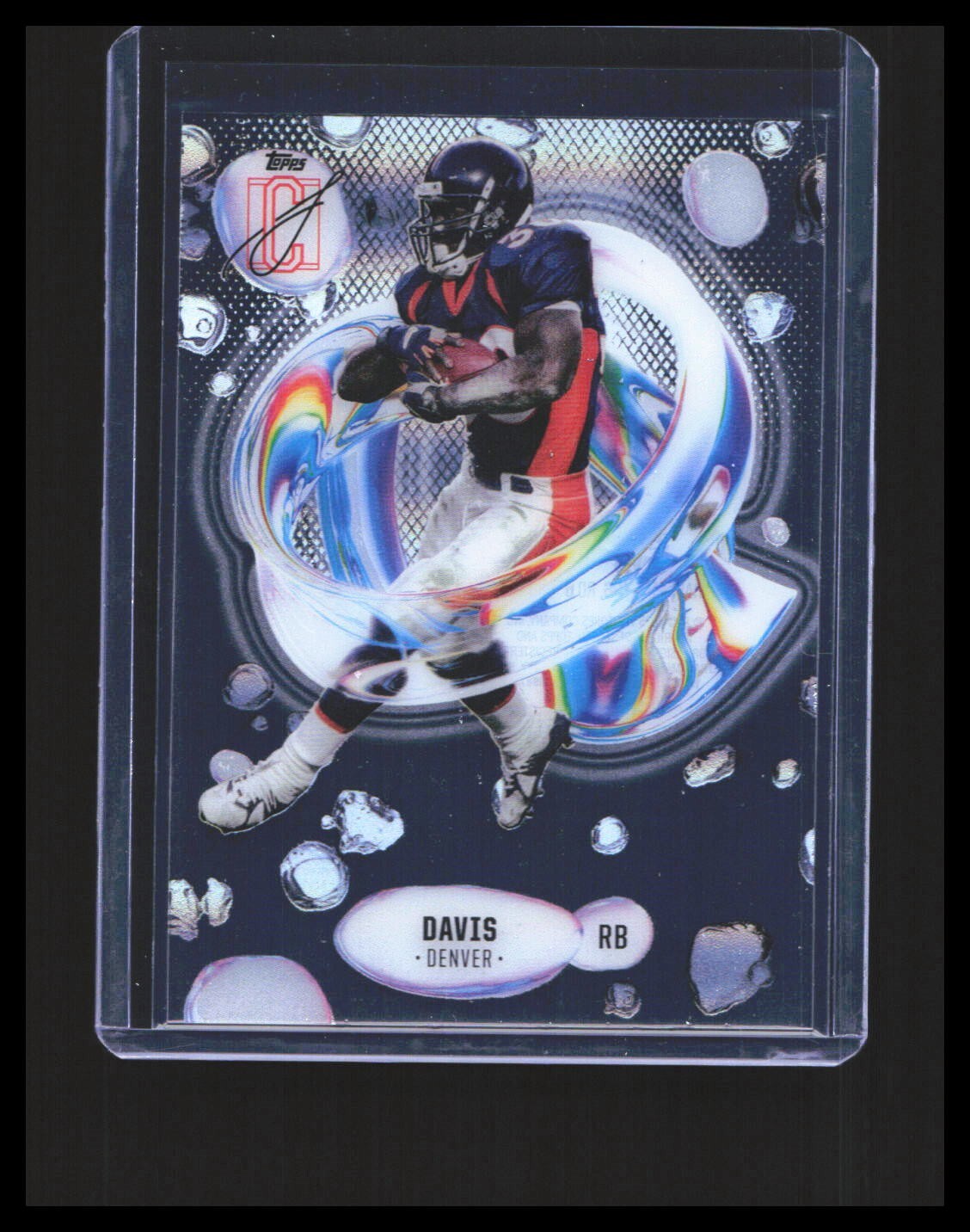 2025 Terrell Davis Topps Signature Class Fluidity Acetate #F-19 Denver Broncos 