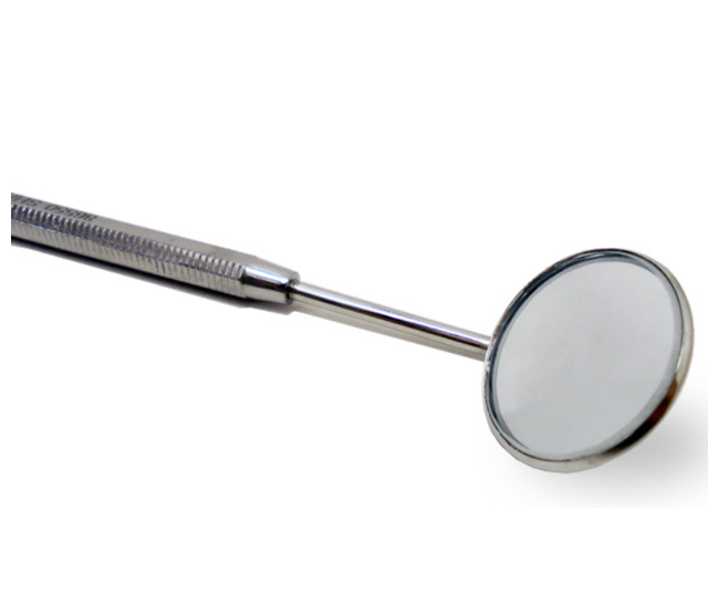 Dental Orthodontic Odontoscope Stainless Steel Mouth Mirrors Reflector