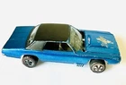 Hot Wheels Redline 1968 Custom T-Bird US Blue w Dark Interior