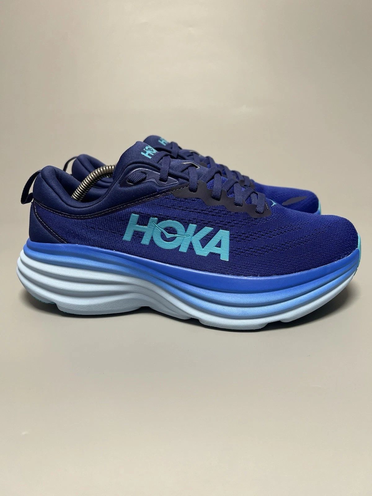 Scarpe da corsa US 9D Hoka One One Bondi 8 da uomo palestra passeggio 1123202 BBB